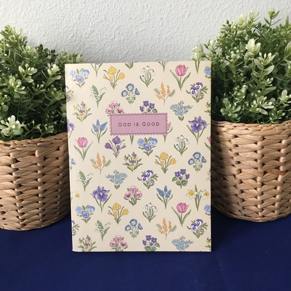 Ditzy Wildflower Spiritual Notebook - Picture 1 of 10